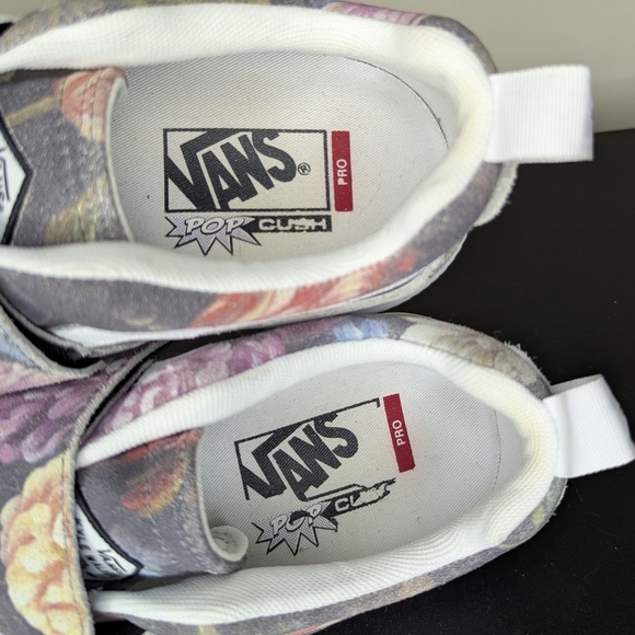 Vans x Kyle Walker Skateboard Shoe‎ Pro 2 Floral Vase Mens Size 9 - Picture 9 of 10